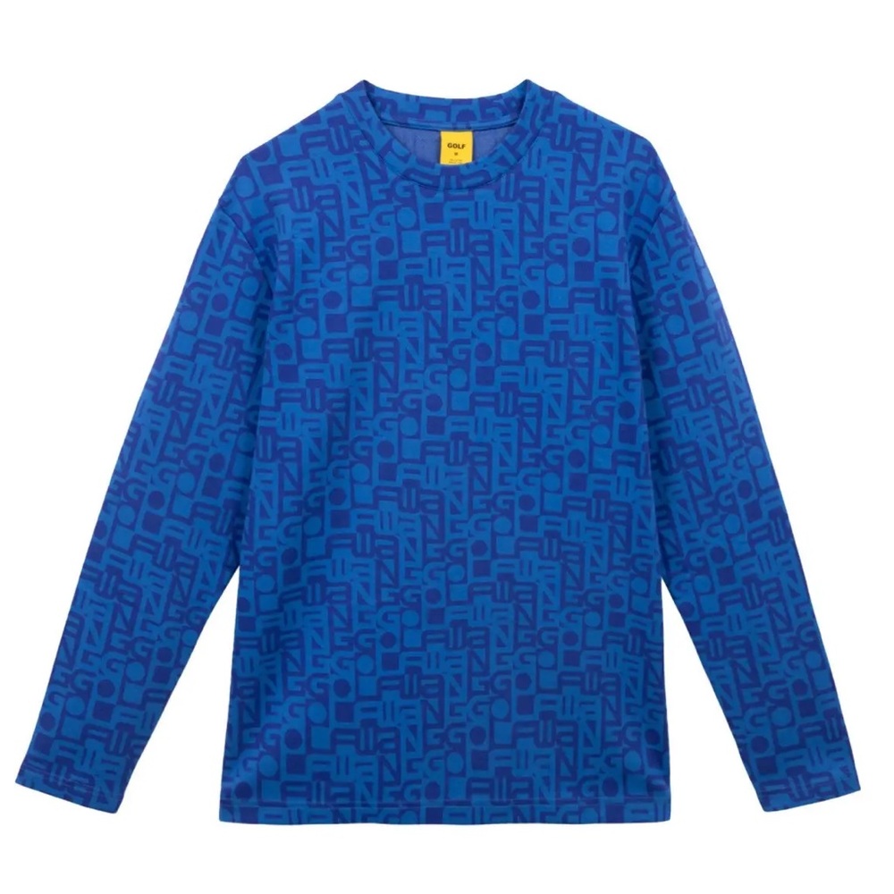 Golf Wang Blue Patterned Long Sleeve Tee